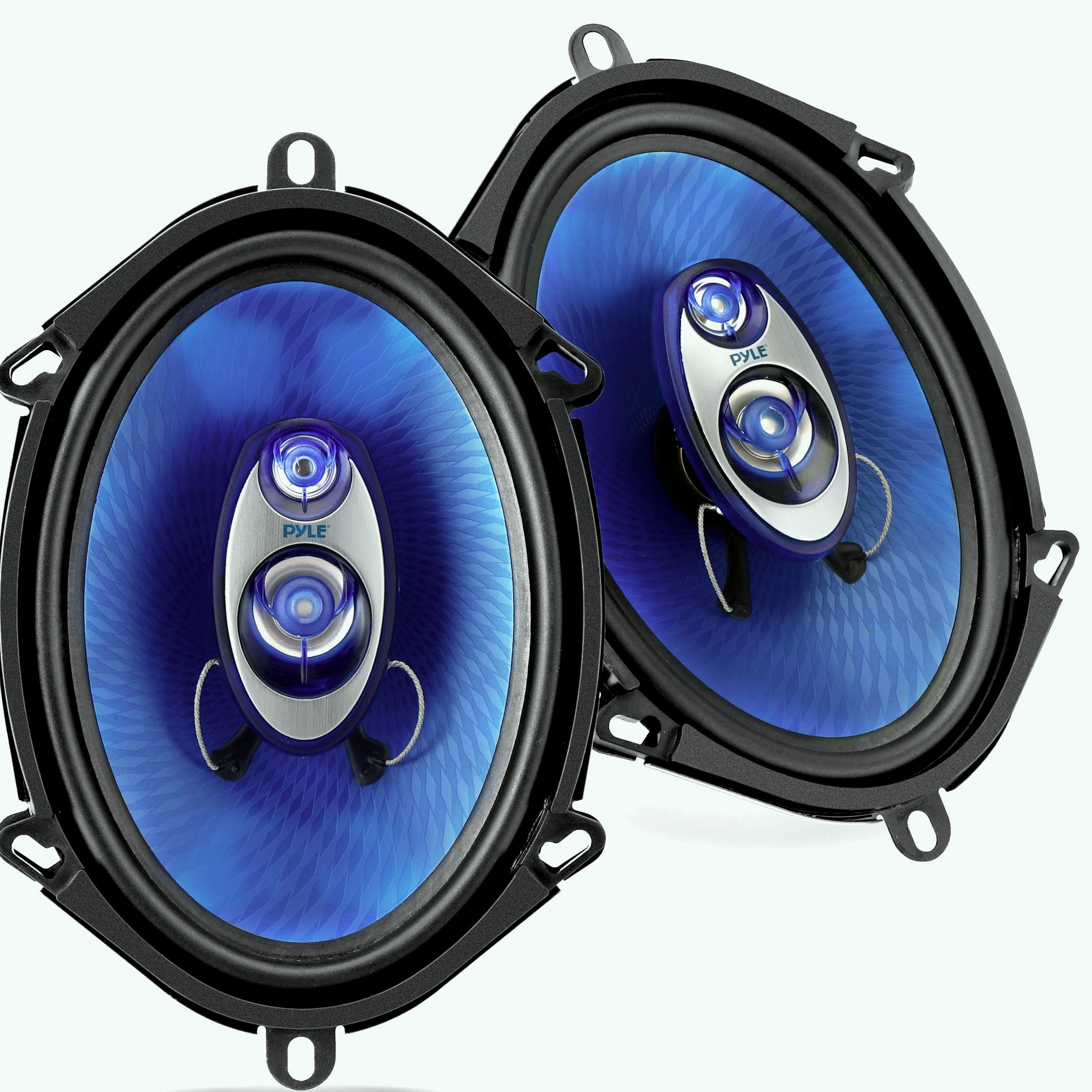 Pyle PL573BL 5x7 Car Speaker Pair 300W 3-Way System