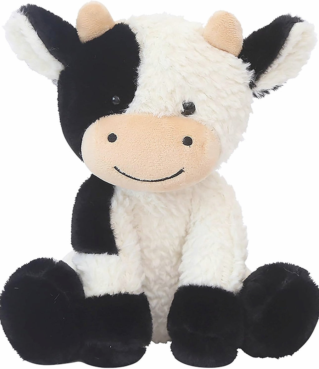 BSVOME 9 Inch Cow Plush Stuffed Animal Soft Toy