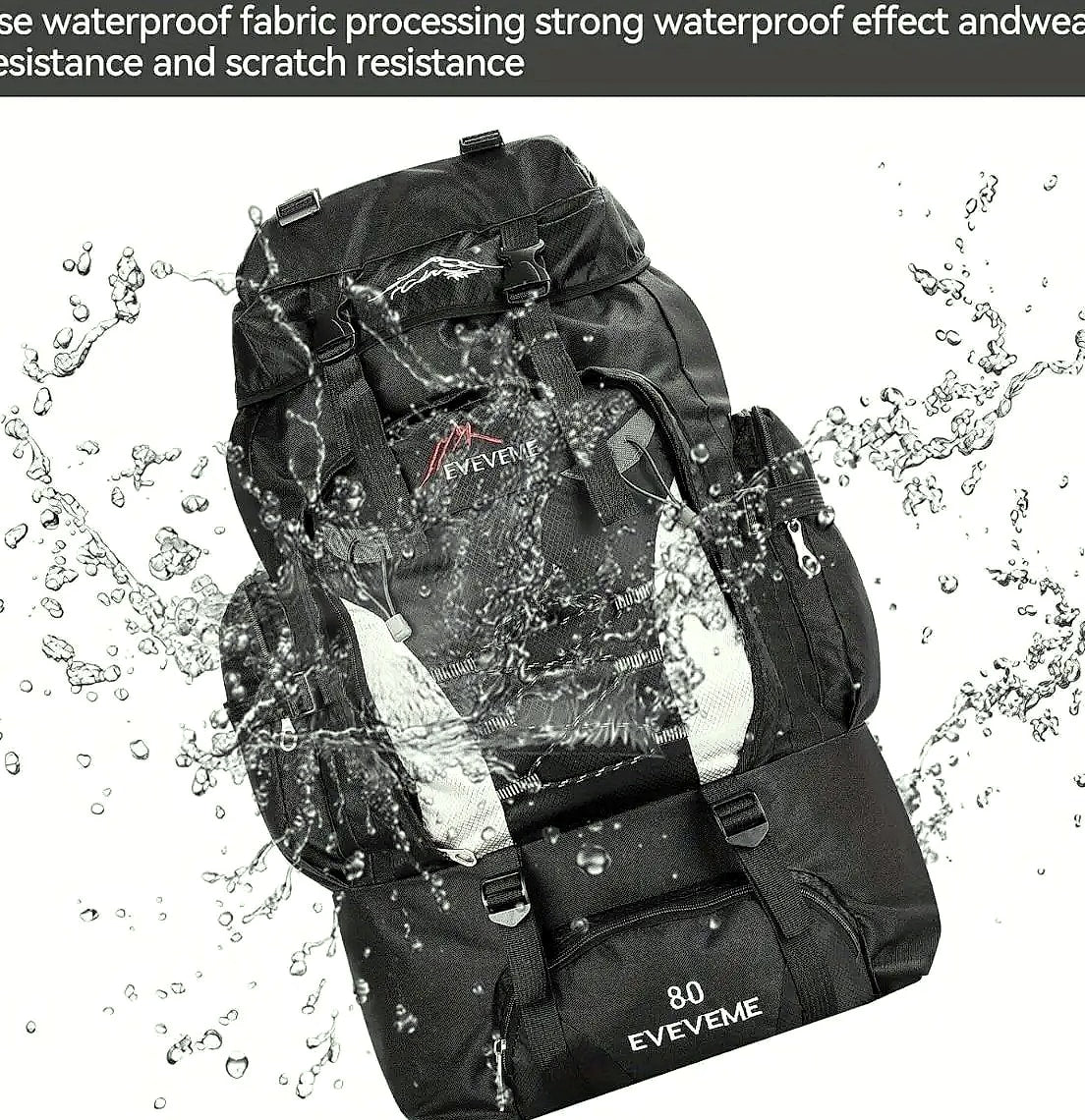 70L Outdoor Sports Backpack for Hiking and Camping