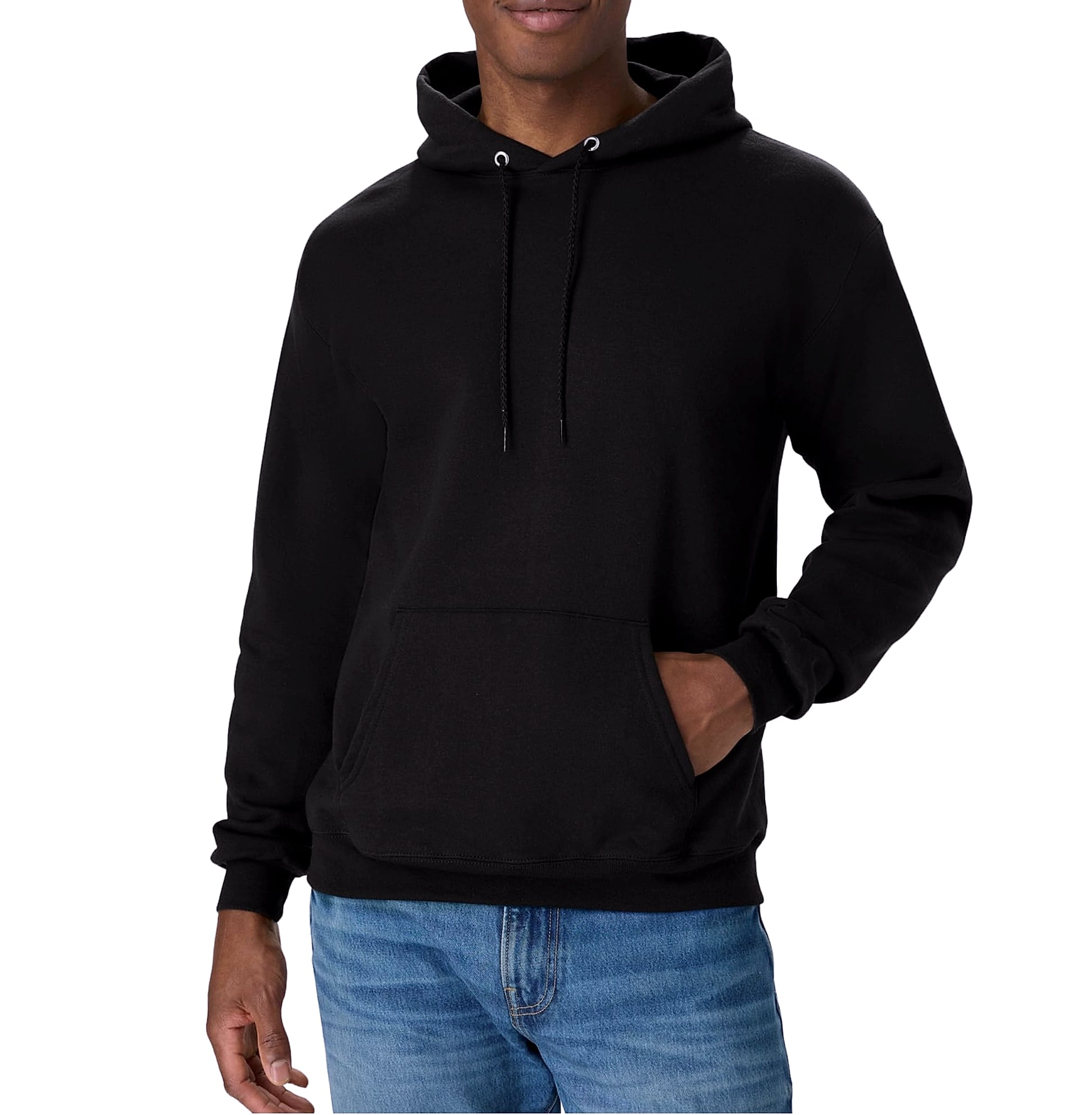 Hanes EcoSmart Men's Midweight Fleece Pullover Hoodie