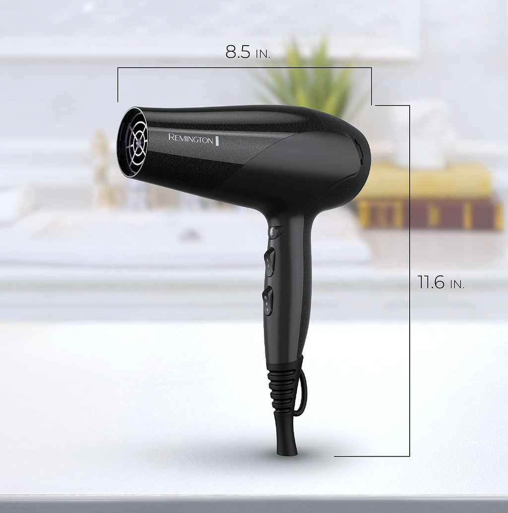 Remington Damage Protection Hair Dryer, 1875W with Ionic Tourmaline