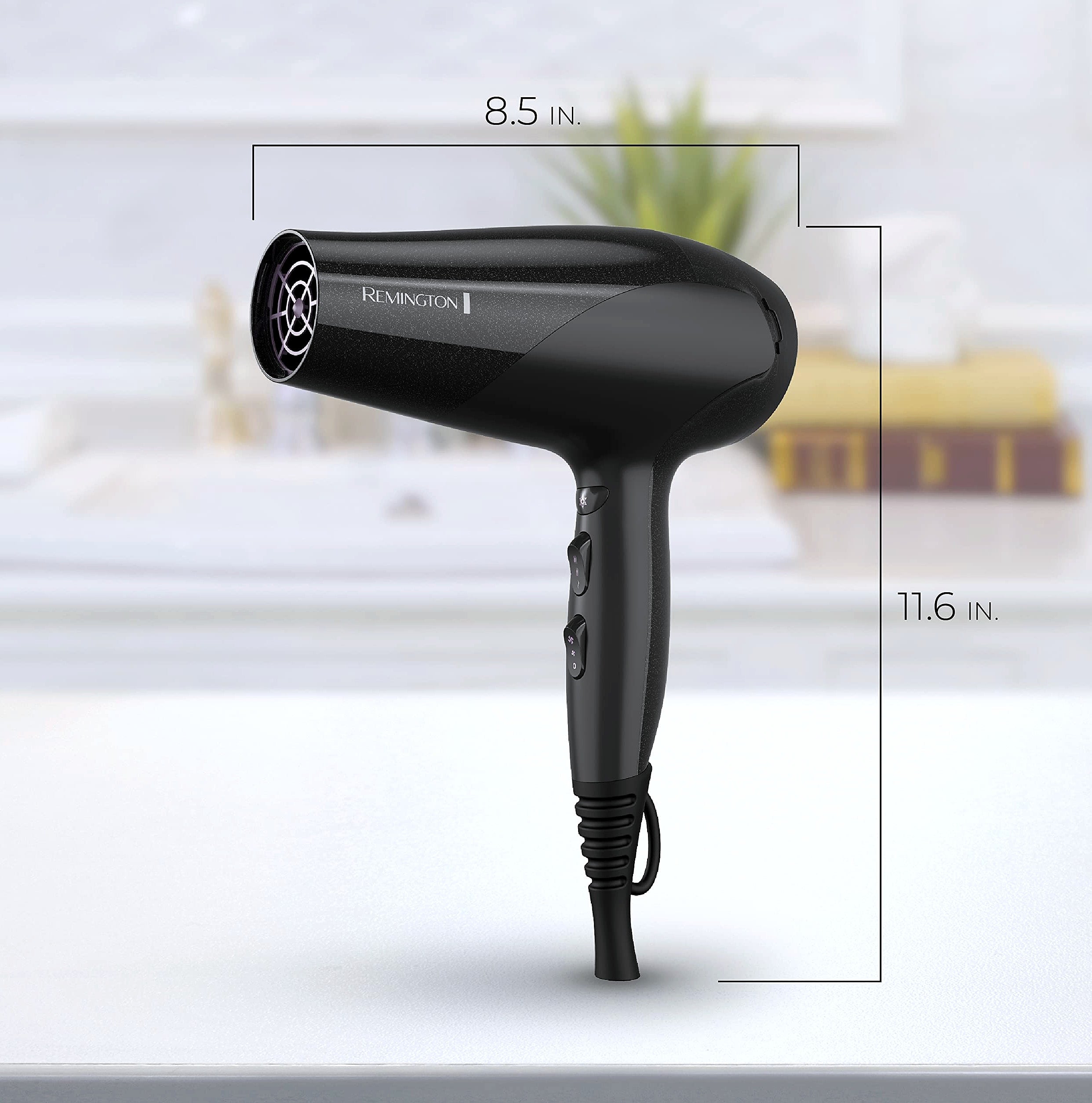 Remington Damage Protection Hair Dryer, 1875W with Ionic Tourmaline