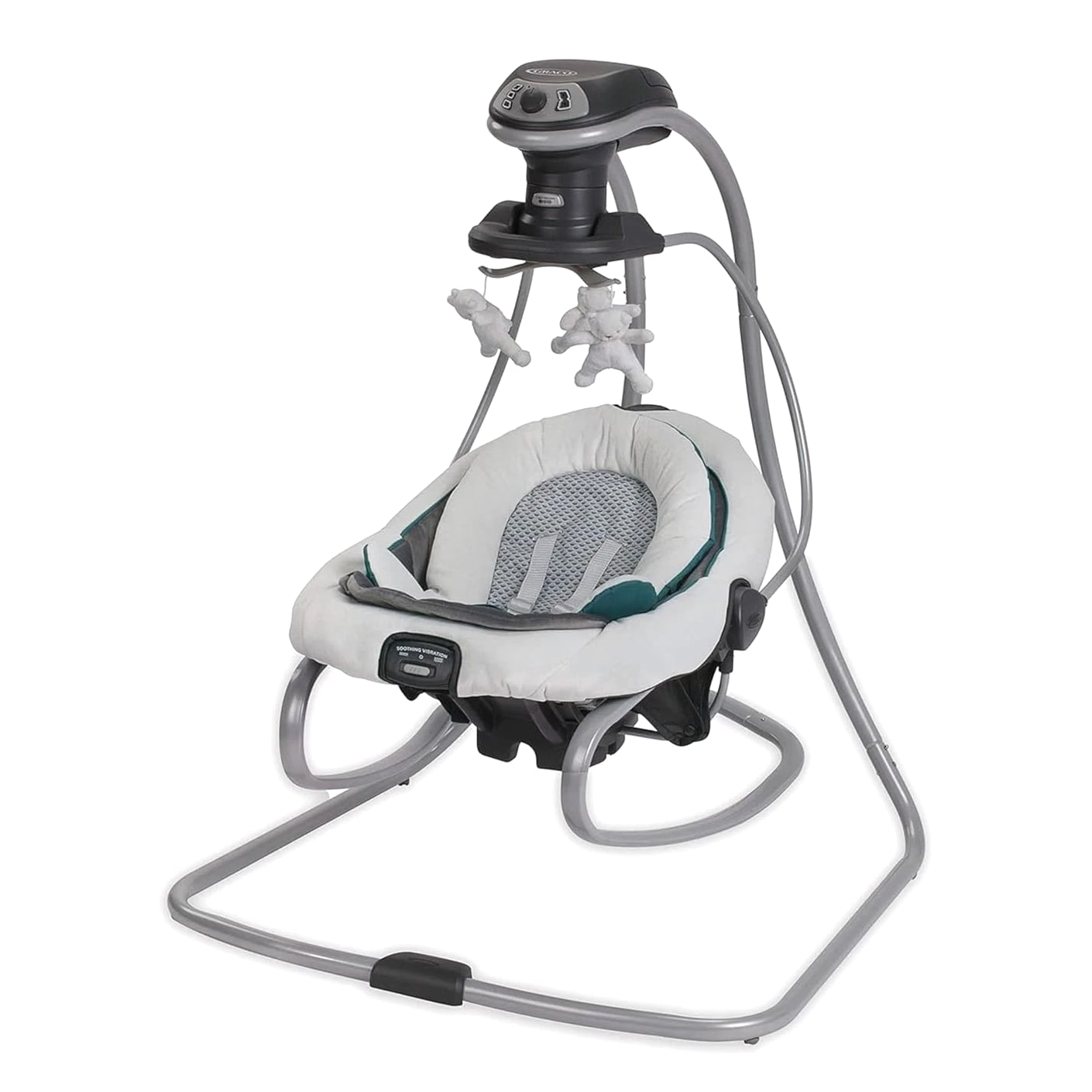 Graco Duetsoothe Swing and Rocker with Removable Swing Seat and 6 Swinging Speed
