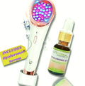Wireless Duo Red Blue LED Light Therapy Face Device