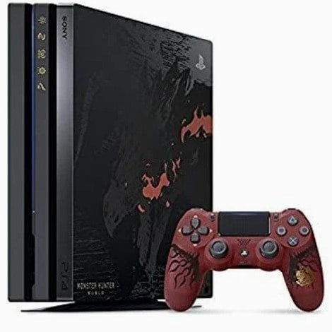 Sony PlayStation 4 Pro 1TB Jet Black Console CUHJ-12000 PS4 Pro Japan Used