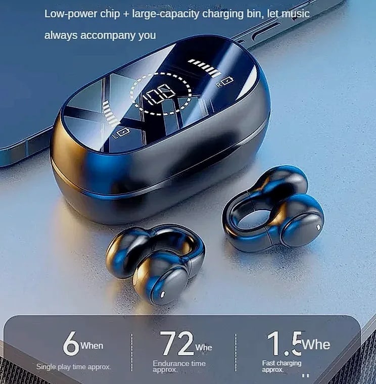 KaiAqua X51 Wireless Earbuds Bone Conduction Bluetooth