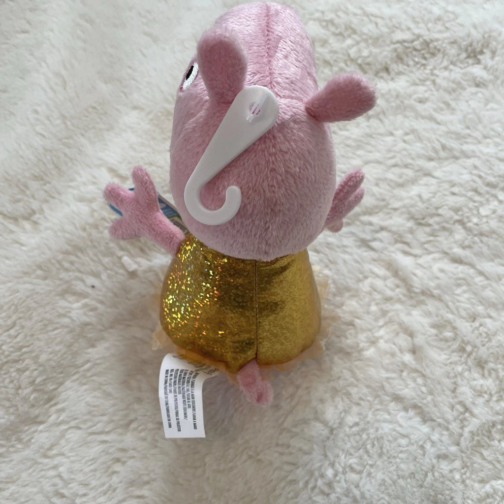 Just Play Peppa Pig 6 Inch Bean Plush, Hollywood Dress