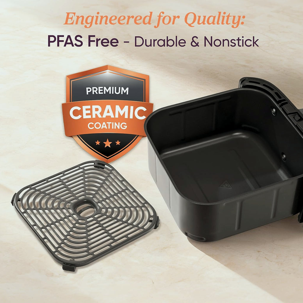 Cosori 9-in-1 Air Fryer 6 Qt, PFAS-Free Ceramic Cooking