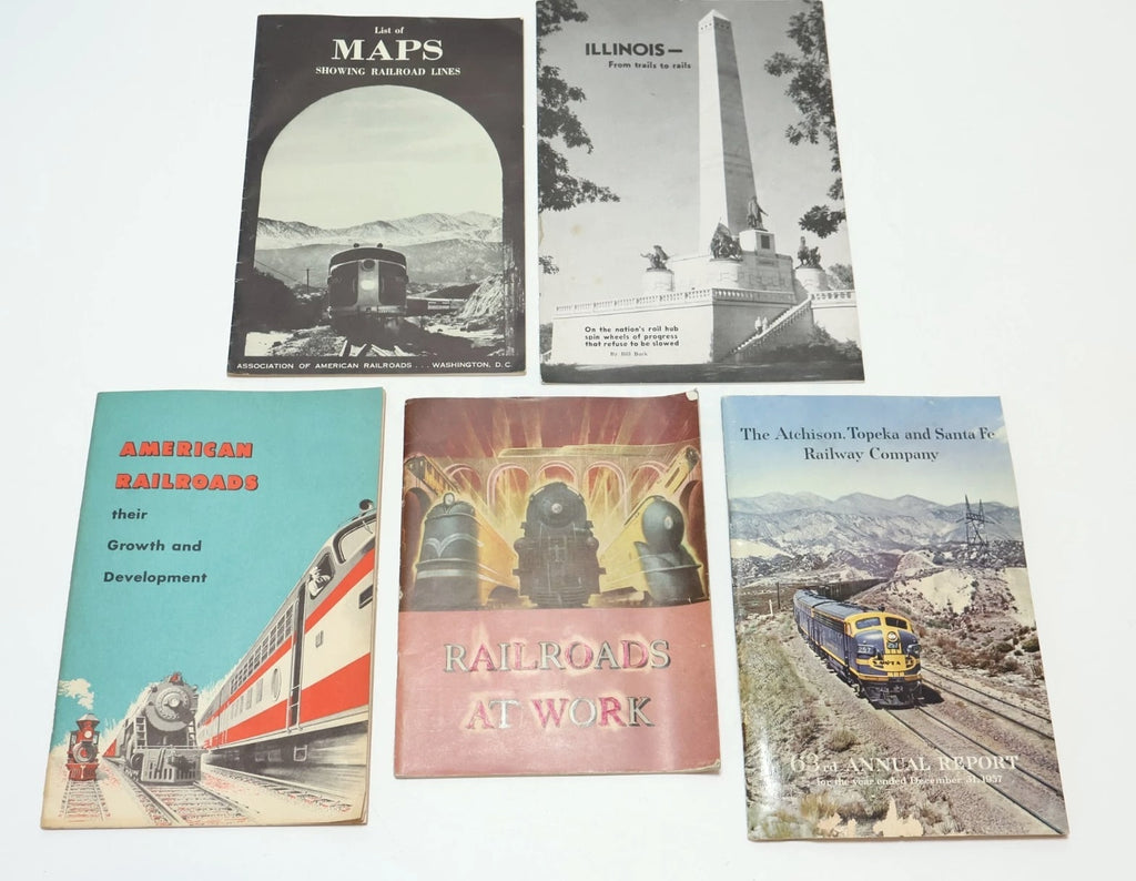 HUGE Lot of Misc. Manuals and Catalogs - Trains and Model Trains