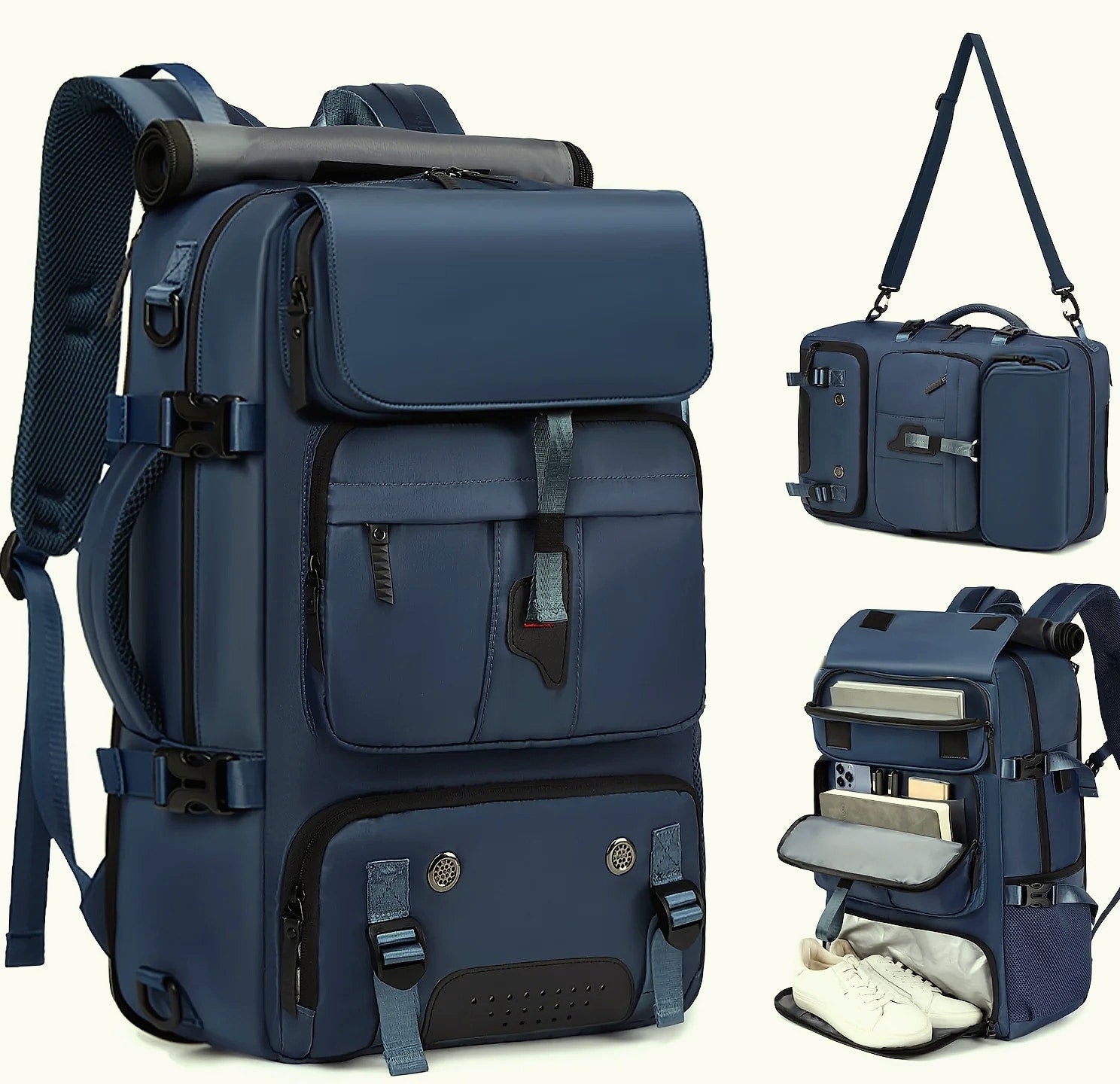 Large Capacity Laptop Backpack with Travel Organizer