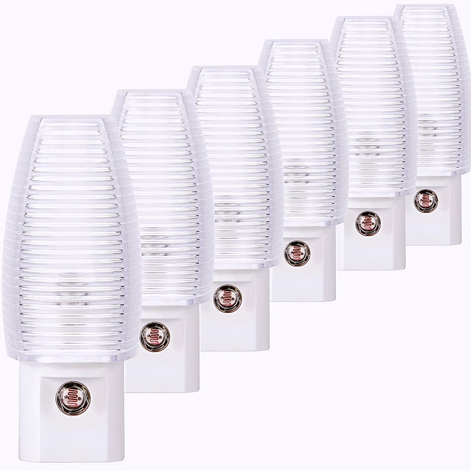 Emotionlite 4-Pack Plug-In Night Light with Dusk to Dawn Sensor