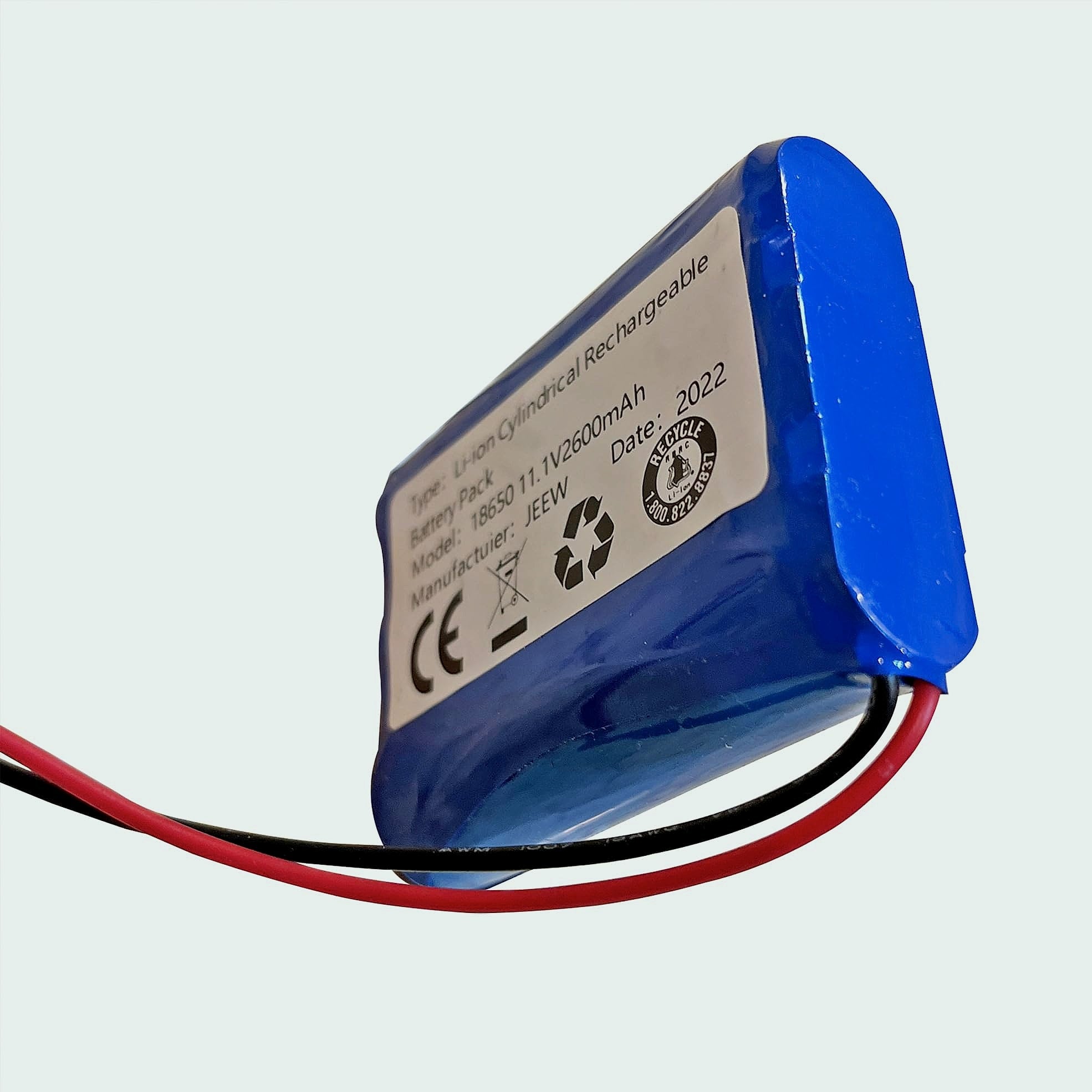 FixtureDisplays 18650 Li-ion Battery Pack 12V 2600mAh Rechargeable