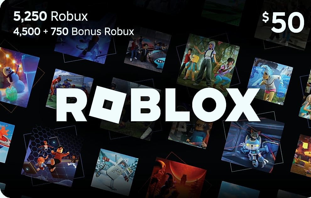 Roblox 1000 Robux Digital Gift Card with Bonus Item