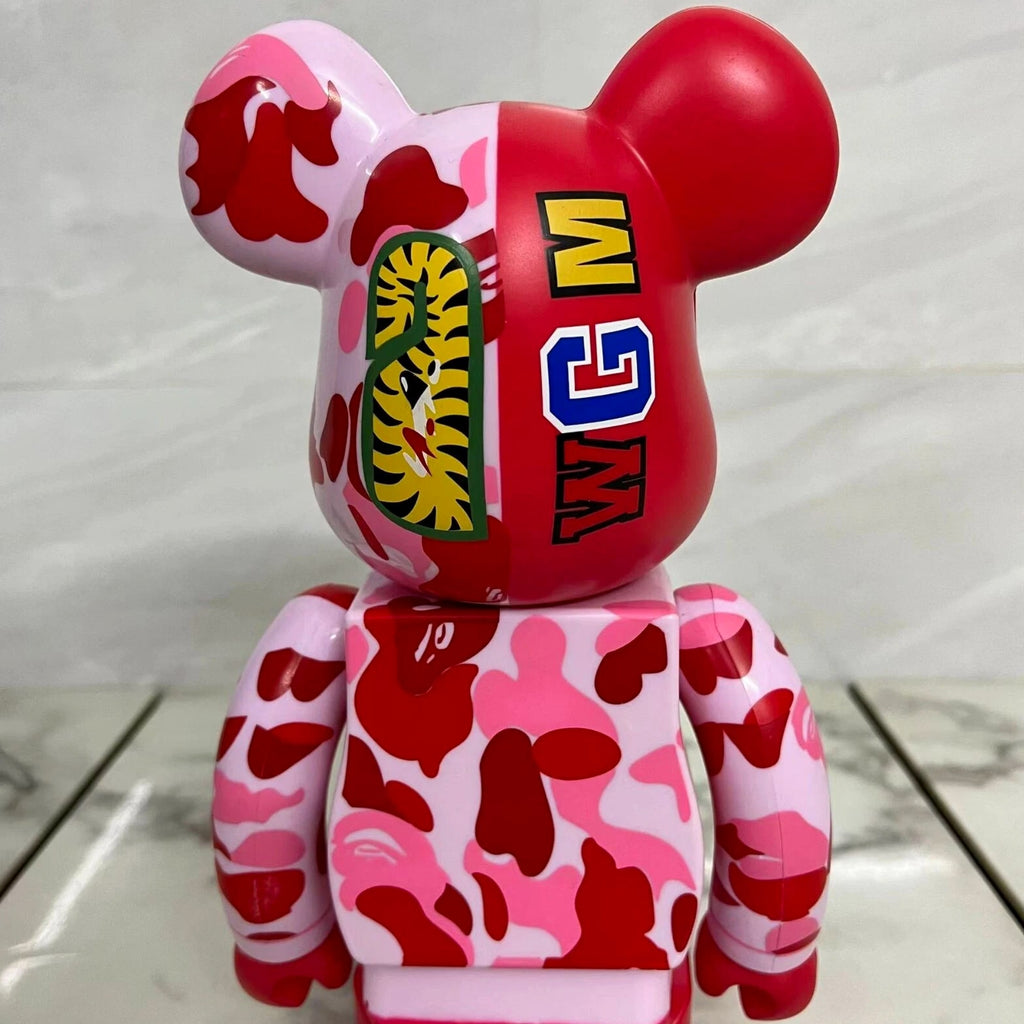 400% Bearbrick A BATHING APE Shark Series Action Figure Art Toy Collectible Gift