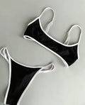 WAVECHO Women's Bikini Set with Chain Detail Swimwear
