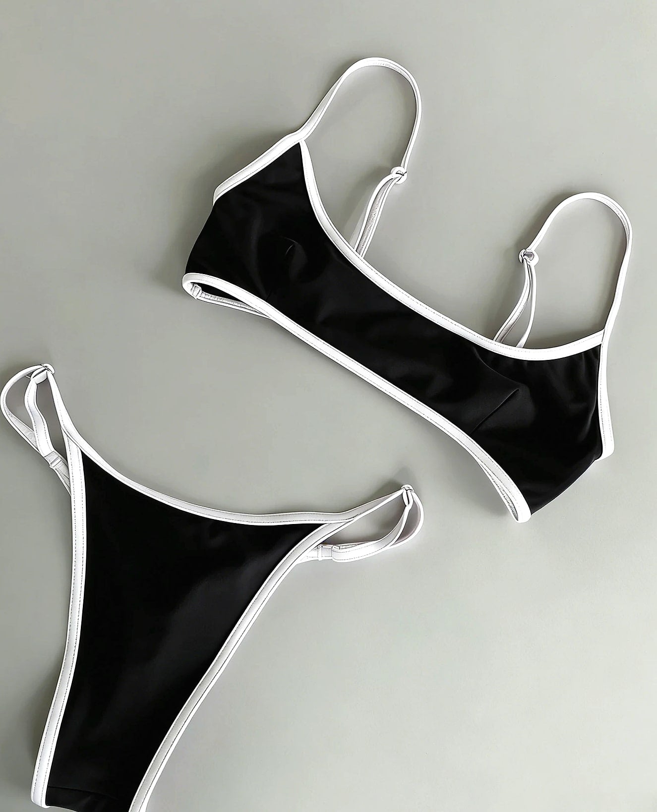 WAVECHO Women's Bikini Set with Chain Detail Swimwear