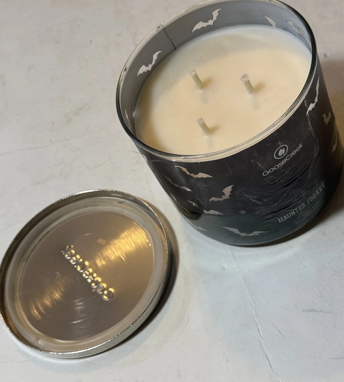 Goosecreek Haunted Forest 3-Wick Candle - New