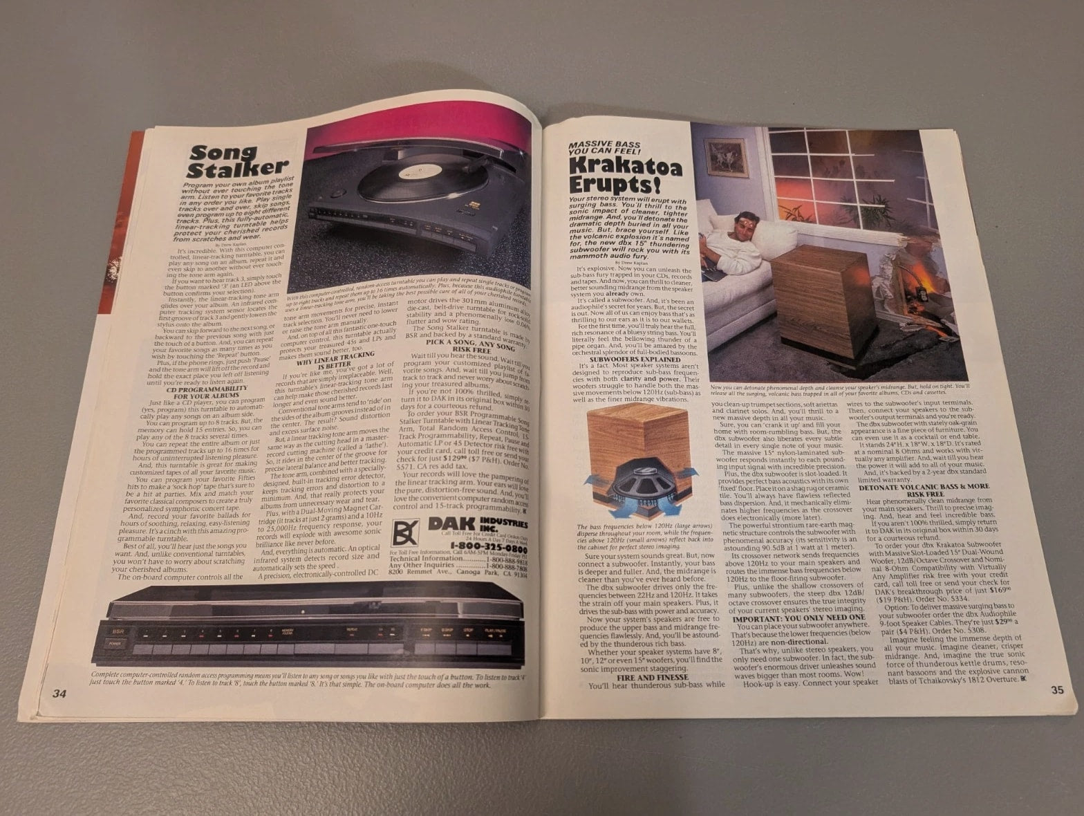 DAK Summer 1990 Catalog - Vtg 90s Ads Early 1990s Computer Electronics Gadgets