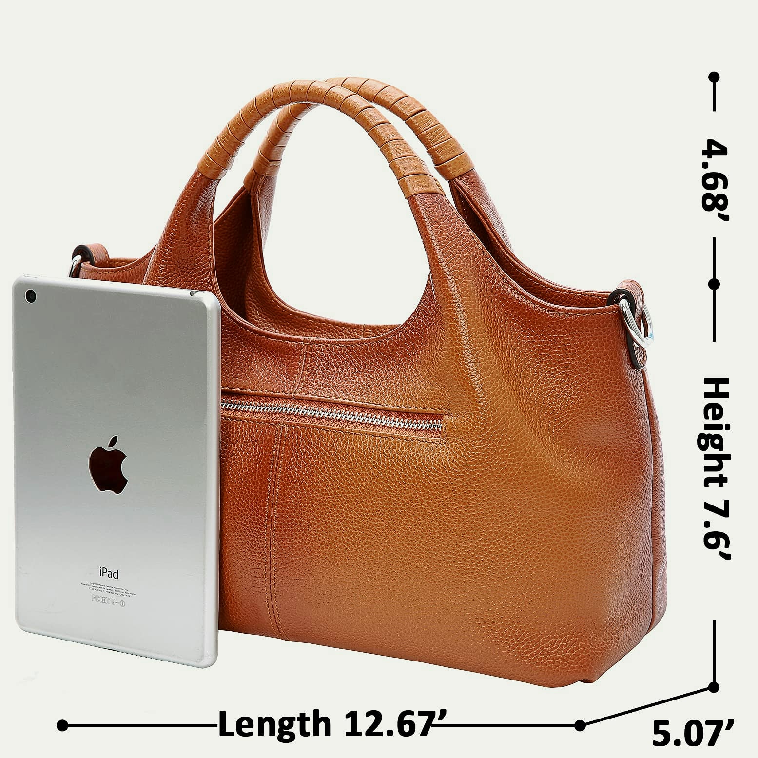 Iswee Genuine Leather Shoulder Bag for Women