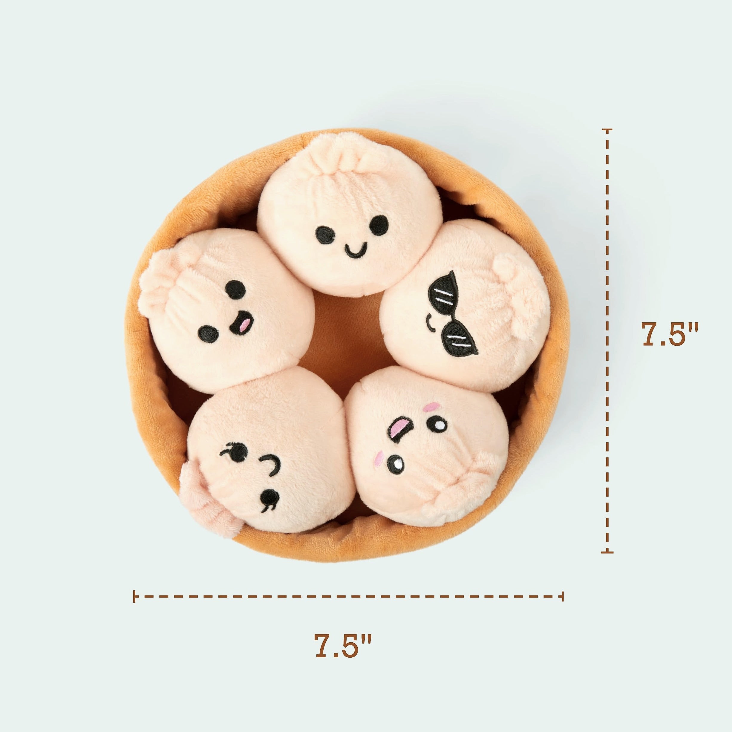 WHAT DO YOU MEME Emotional Support Dumplings Plush Toy Set