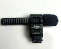 Canon DM-50 Directional Stereo Shotgun Microphone With Mic Cover Foam Windscreen