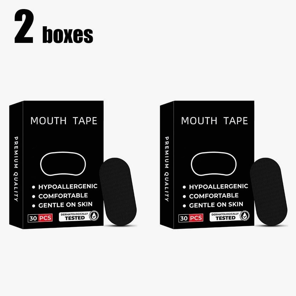 10 Pcs Anti Snore Mouth Breathing Tape For Better Sleep Nights Nasal Strips