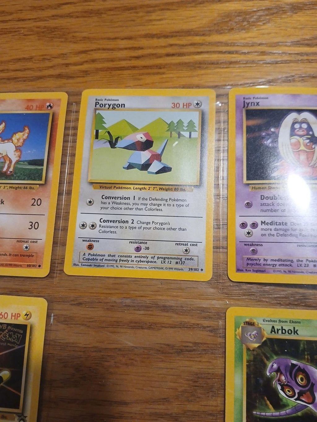 Lot Of 8 Random Pokemon Trading Card Game Cards From Years 1995-1998 And 2020