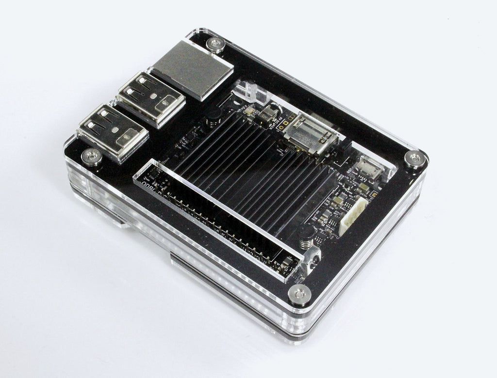 C4Labs Zebra Case for ODROID-C2 REV 0.3 Black Ice