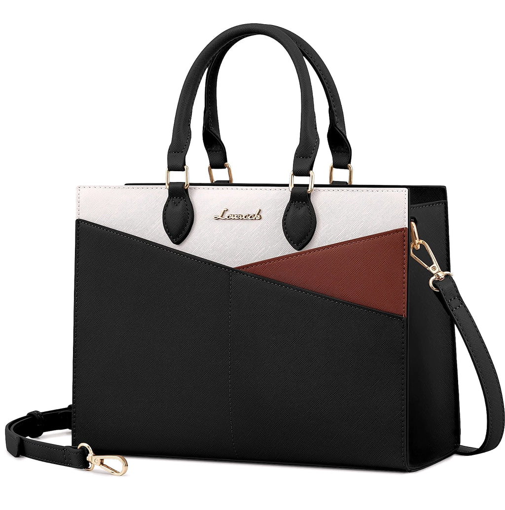 LOVEVOOK Satchel Handbag Leather Crossbody Tote with Top Handle