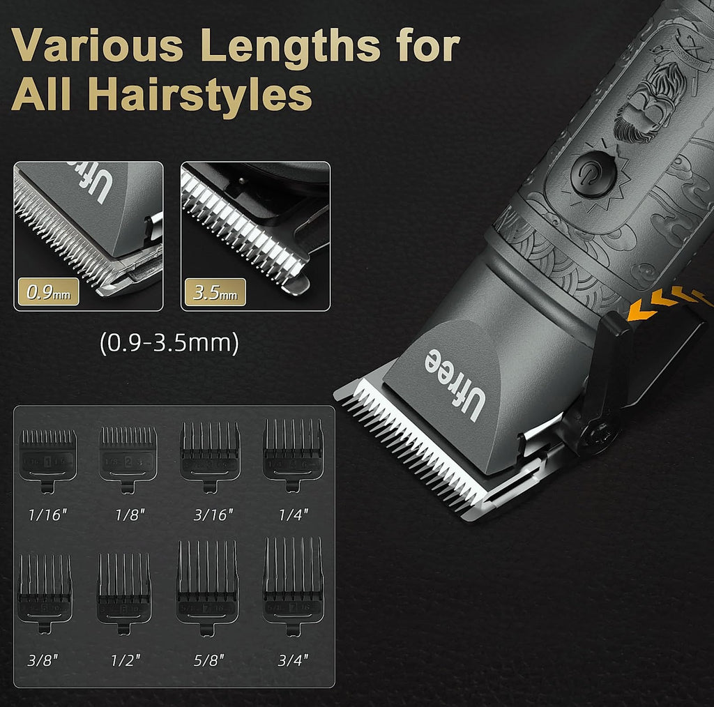 Ufree Cordless Beard Trimmer and Hair Clipper Grooming Kit