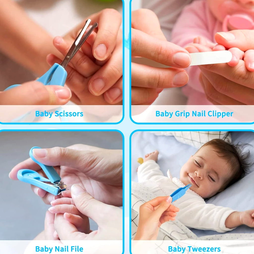 Baby Healthcare and Grooming Kit, Baby Safety Set Newborn Nursery Health Care Se