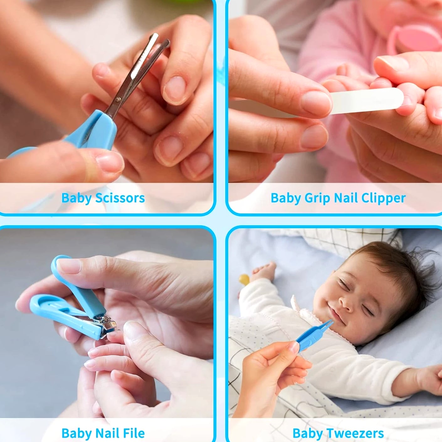 Baby Healthcare and Grooming Kit, Baby Safety Set Newborn Nursery Health Care Se