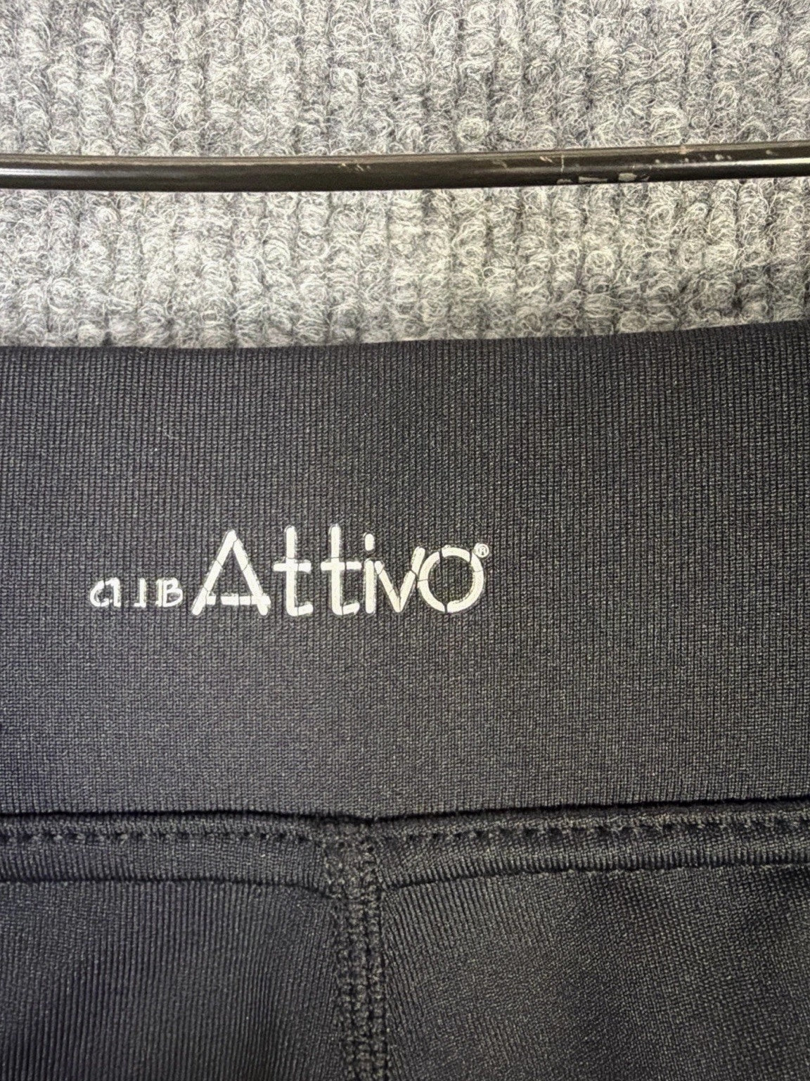 Club Attivo Vital Dry Women's Black Wide Leg Pants Size L Stretch Yoga