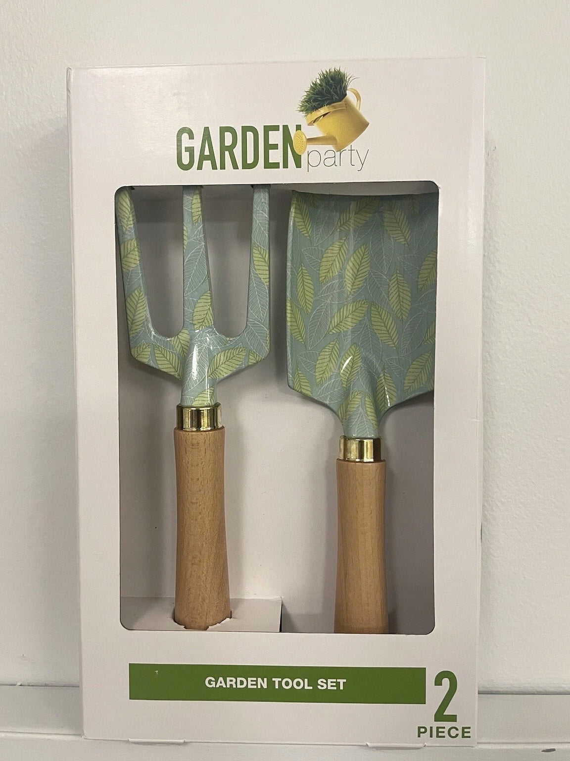 Garden Party Green Floral Tools Kit Home Tool Equipment Garden Tool 2 Piece Set
