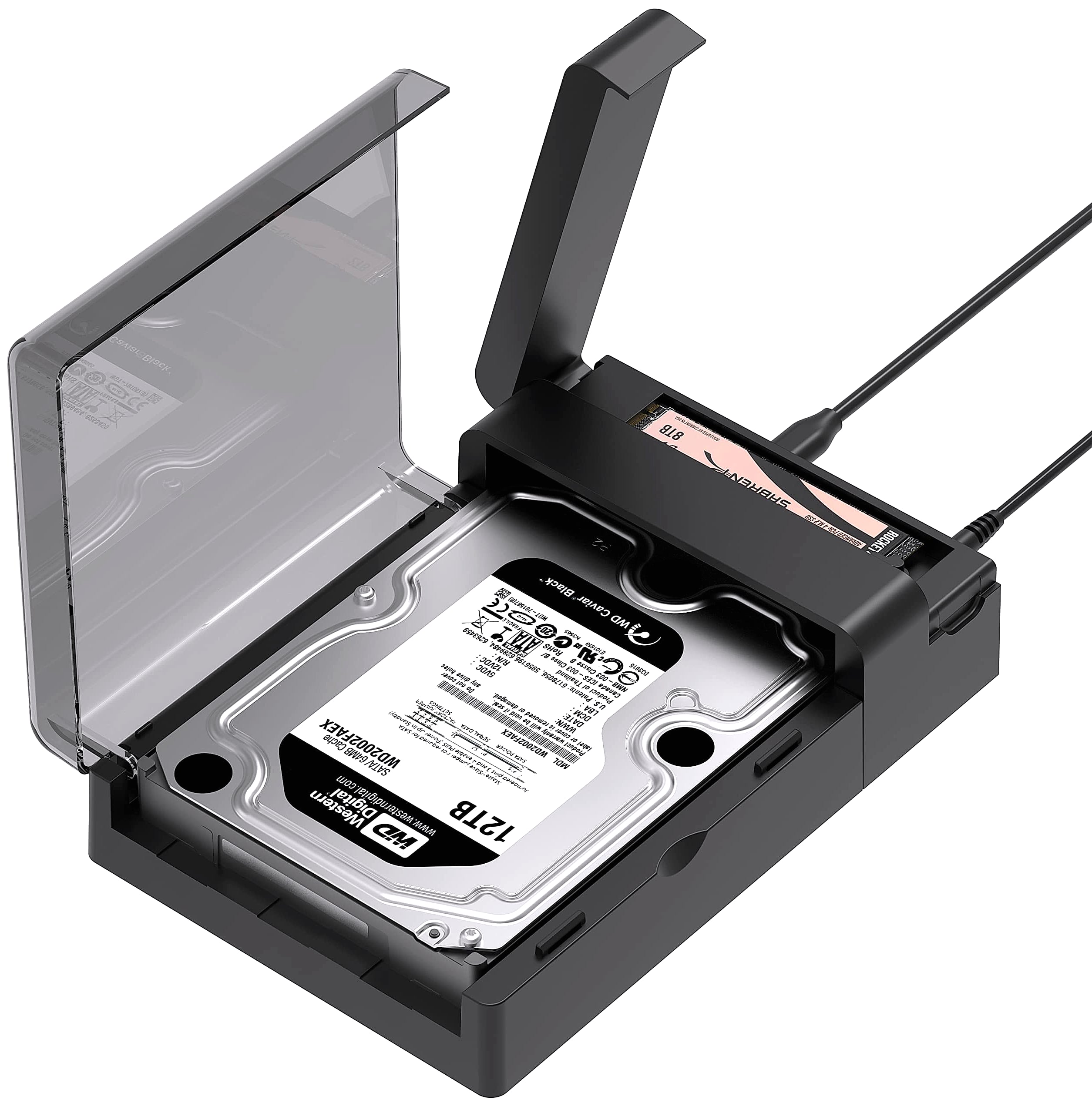 SABRENT EC-DFLT USB 3.0 SATA Hard Drive Docking Station