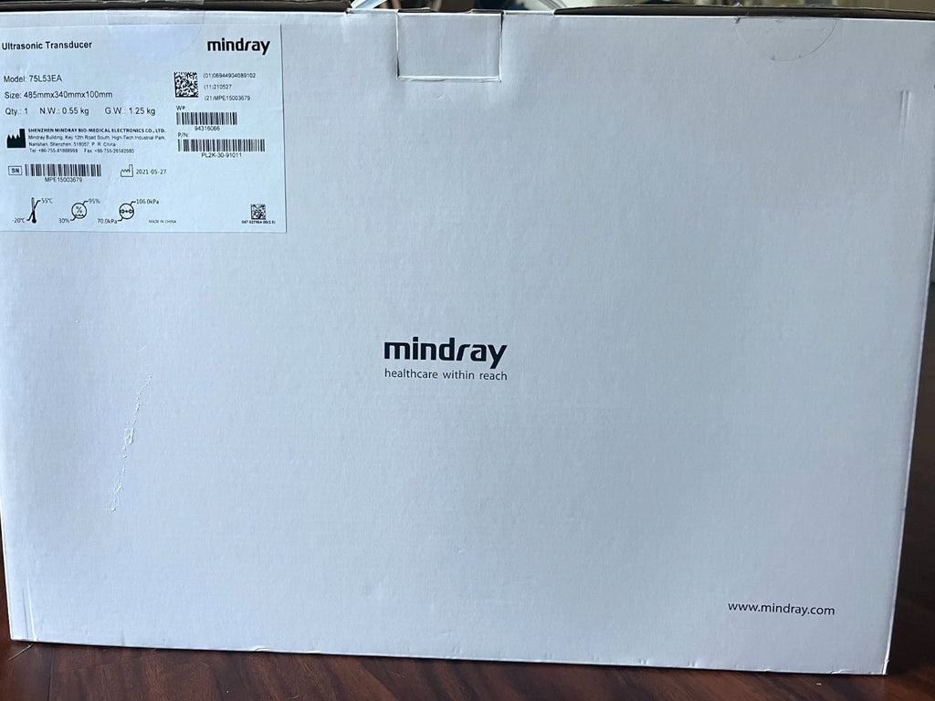 Mindray DP50 Portable Ultrasound Machine with Two linear probes