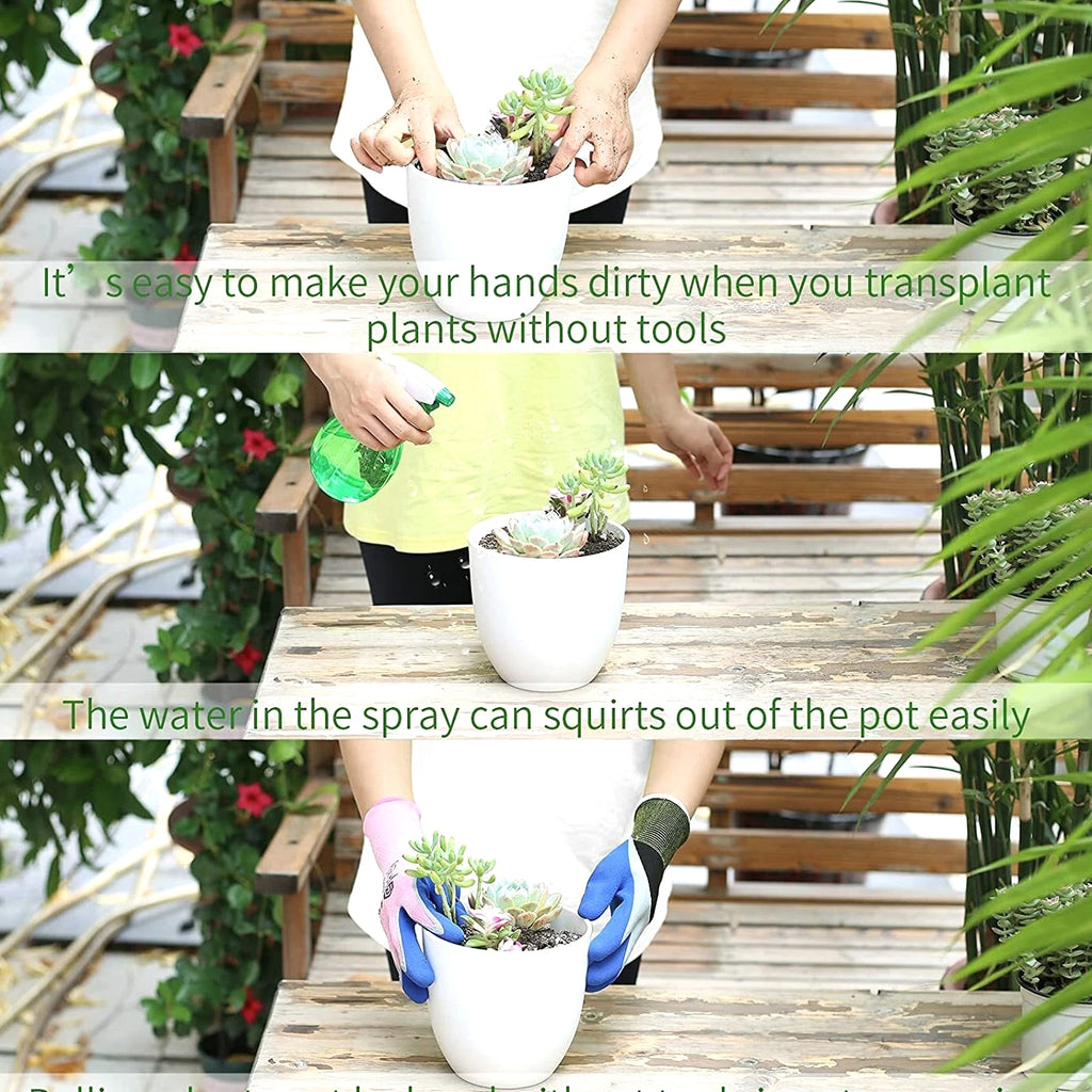 Mini Plant Garden Tools Home Gardening Tool Kit Spade Rake Shovel Piece Set Gift