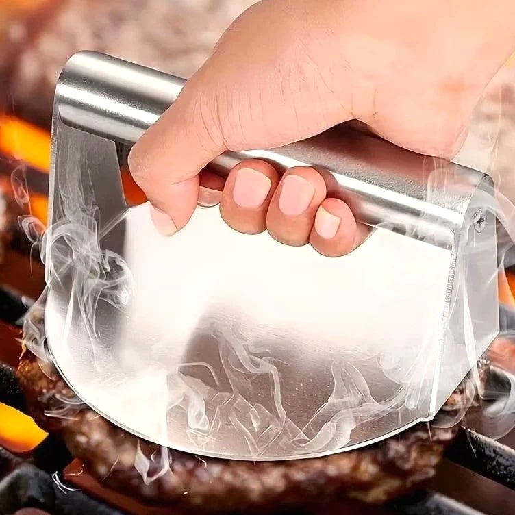 Stainless Steel Smash Burger Press – Heavy Duty Non-Stick Patty Maker