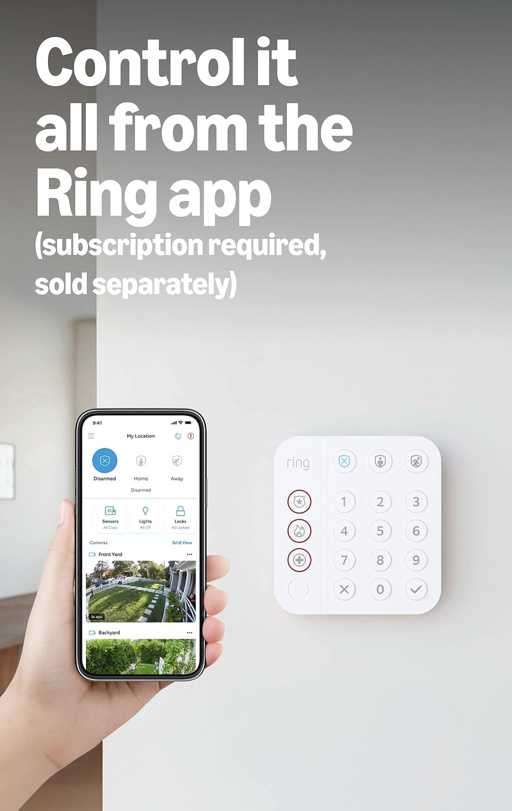 Ring Alarm 14-Piece Kit Wireless Home Security System