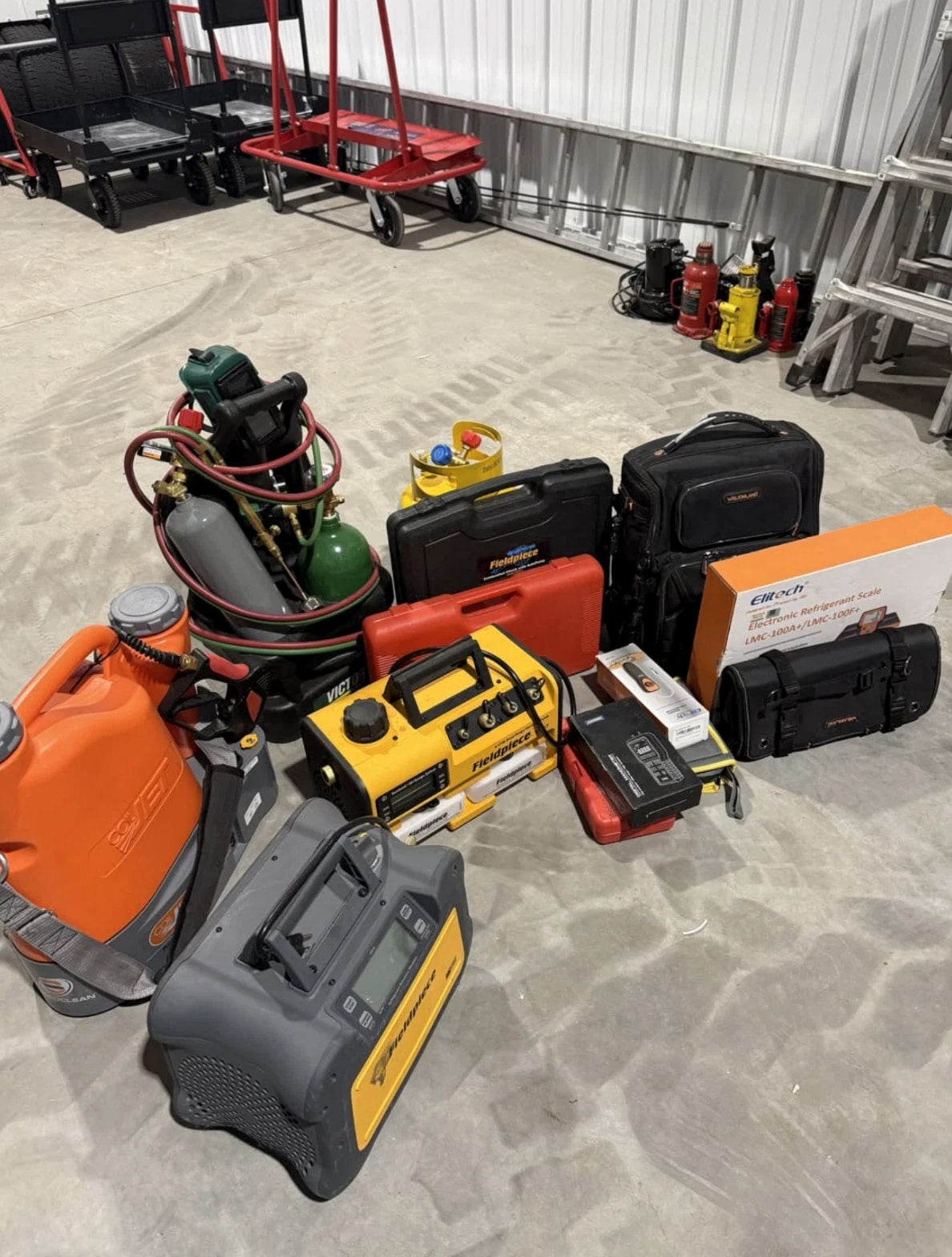HVAC MAINTENANCE EQUIPMENT FOR SALE - COMPLETE HVAC BUSINESS STARTER KIT