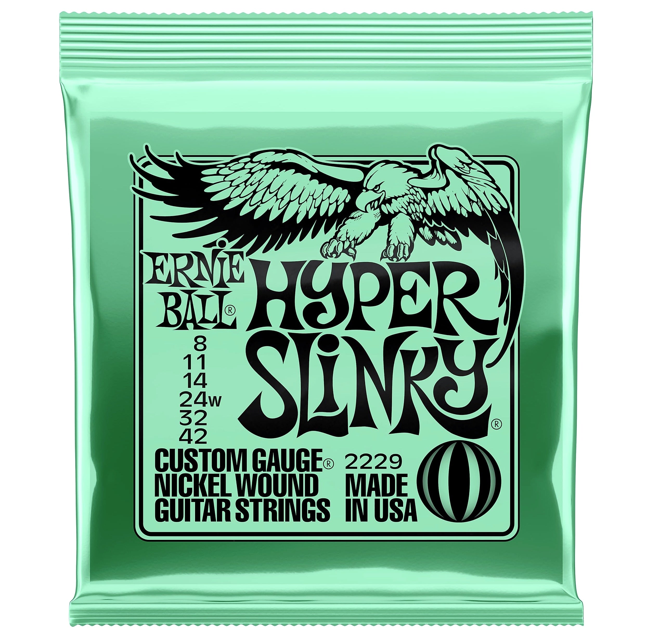 Ernie Ball Regular Slinky Nickel Wound Guitar Strings 10-46