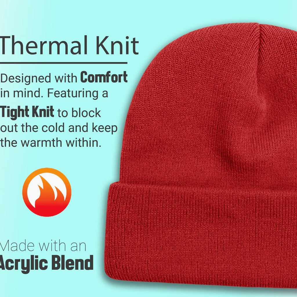 25 Pack Winter Beanie Hats, Unisex Thermal Toboggan Cold Weather Skully Caps