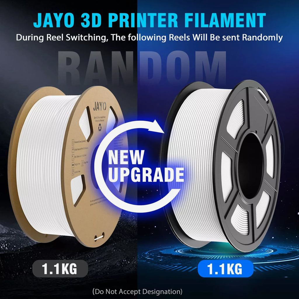 【BUY 10 PAY 6】JAYO PLA PETG Matte PLA+ SILK ABS ASA 3D Filament 1.1KG 1.75mm