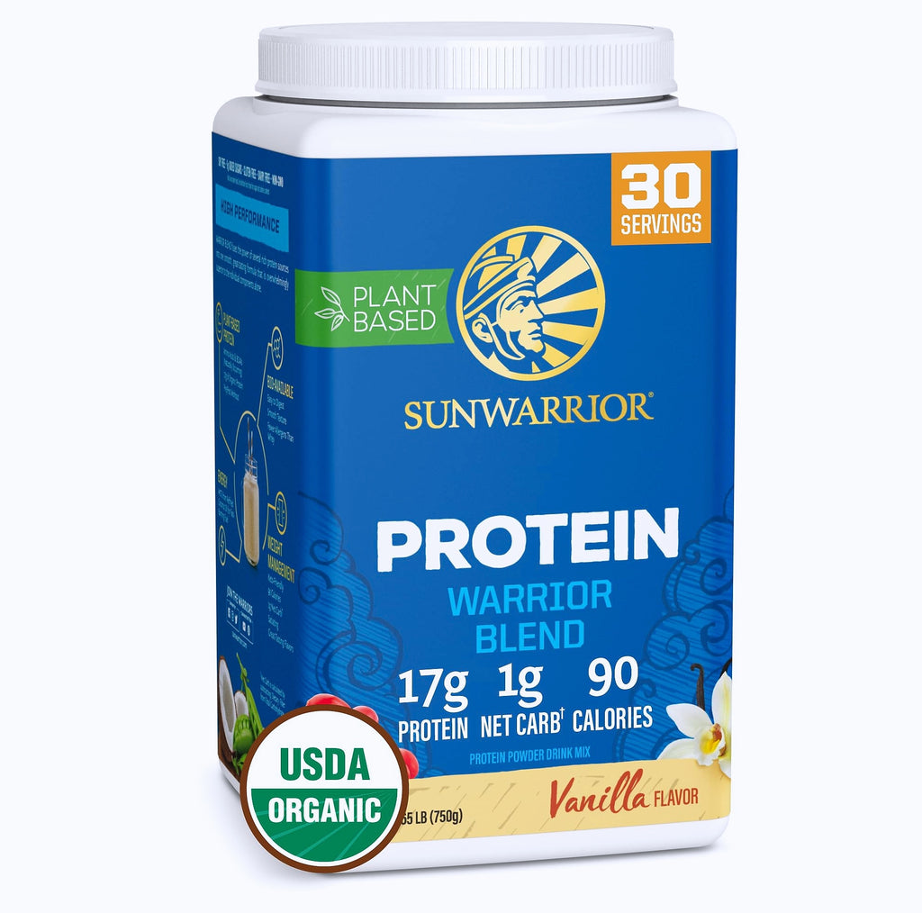 Sunwarrior Warrior Blend Vanilla Plant Protein Powder