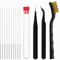 3D Printer Nozzle Cleaning Kit - 13 Pieces 3D Print Nozzle Cleaner Tools 0.4Mm