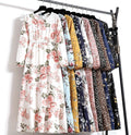 XIBUSANA Women's Floral Maxi Dress Full Sleeve Casual