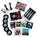 Crosley Rolling Stones RSD3 Turntable with Crate and Six 3-Inch Singles