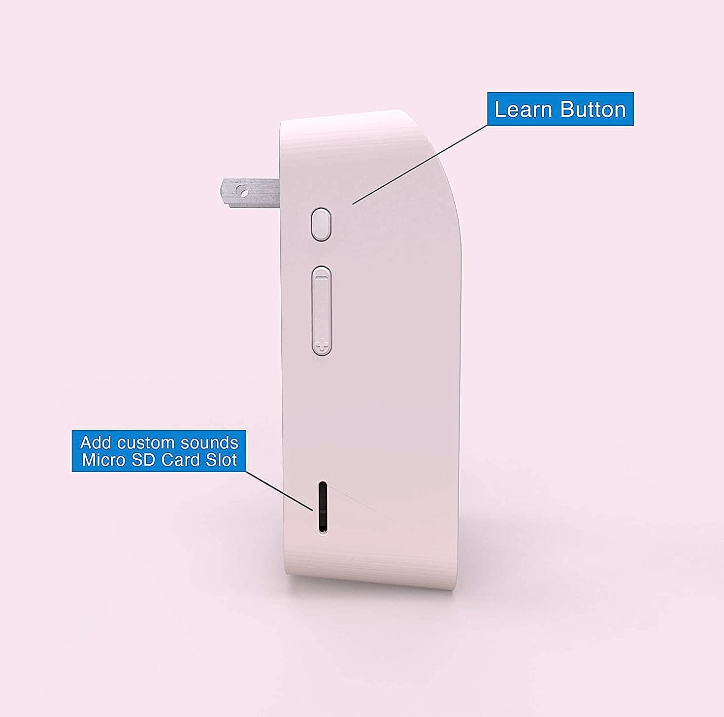 Ecolink Z-Wave 700 Chime Siren with Battery Backup