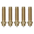 5-Pack 0.4mm Hardened Steel Nozzle Kit for Elegoo Centauri 3D Printer