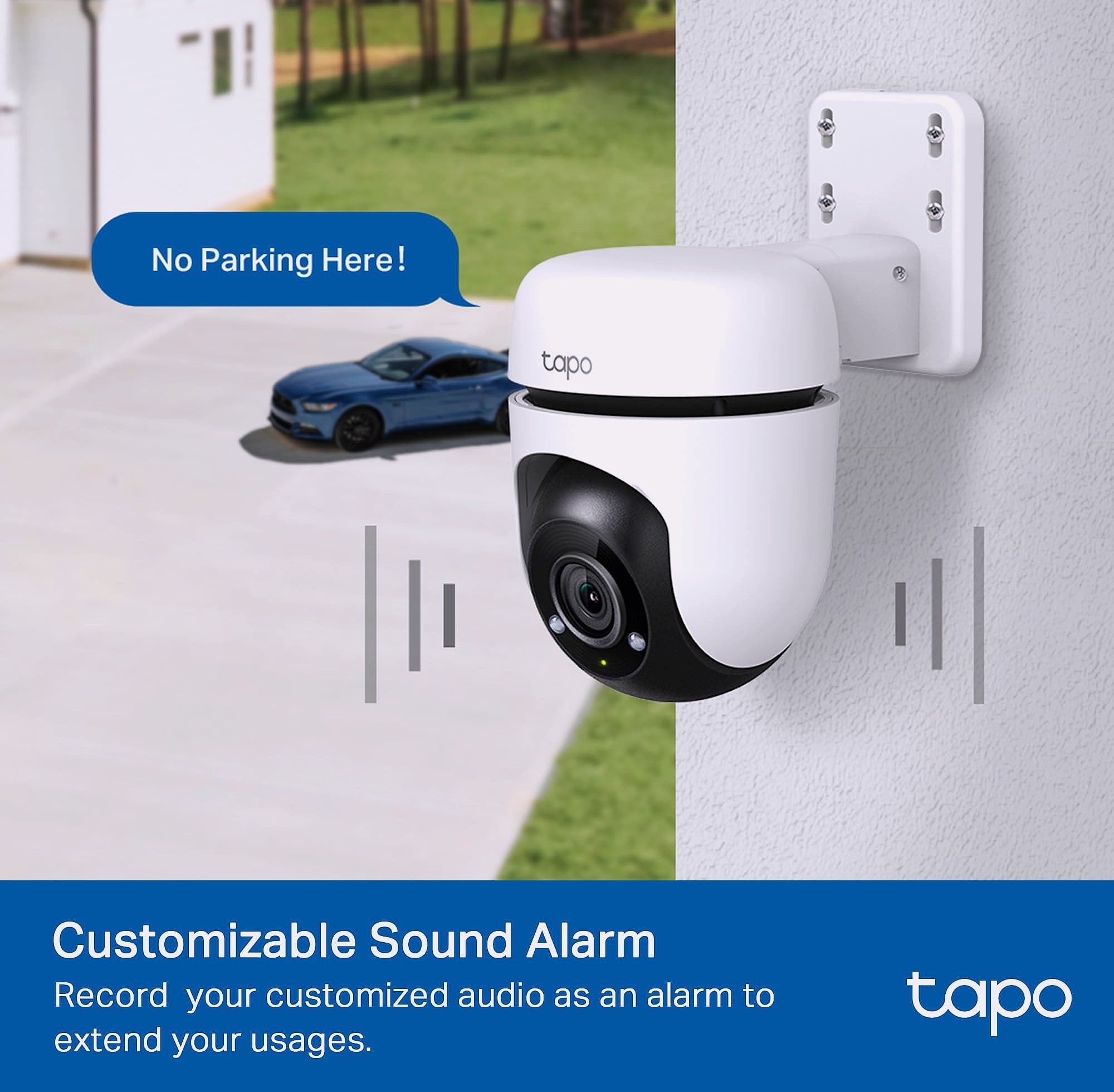 Tapo C500 1080p Outdoor Pan/Tilt Wi-Fi Camera with 360 View